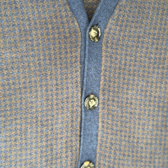 Jos A Bank Reserve Silk Blend Sweater Vest Traditional Fit L - Picture 4 of 9